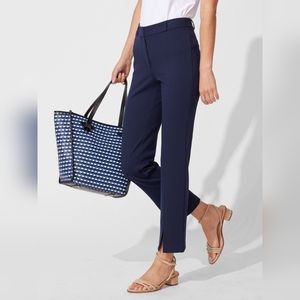 NWOT J. McLaughlin Deanne pant navy size 12